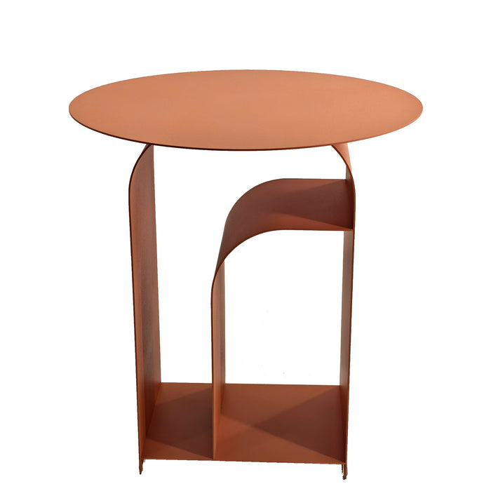 Orrica 38cm Round Side Table - Blush