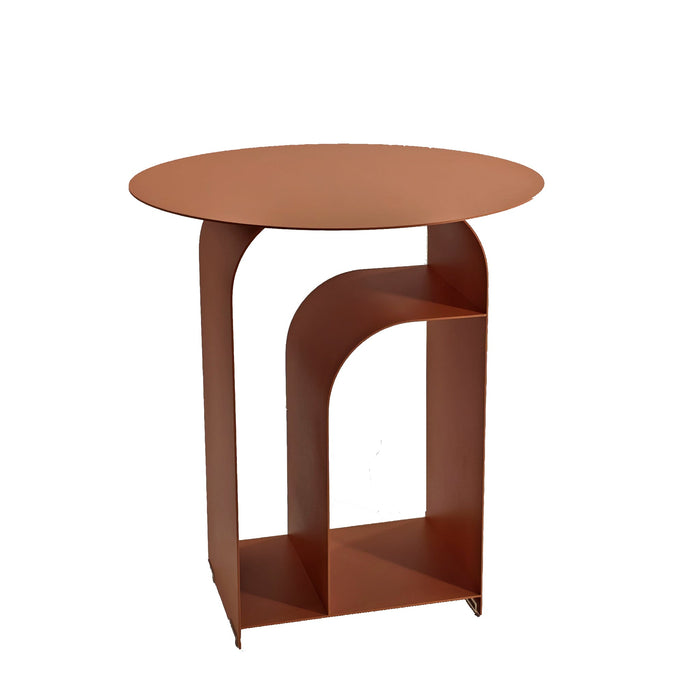 Orrica 38cm Round Side Table - Blush
