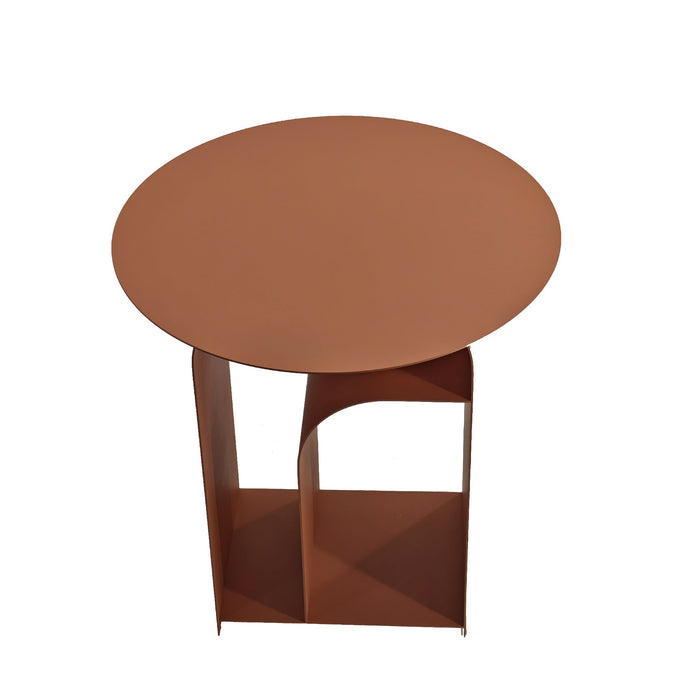 Orrica 38cm Round Side Table - Blush