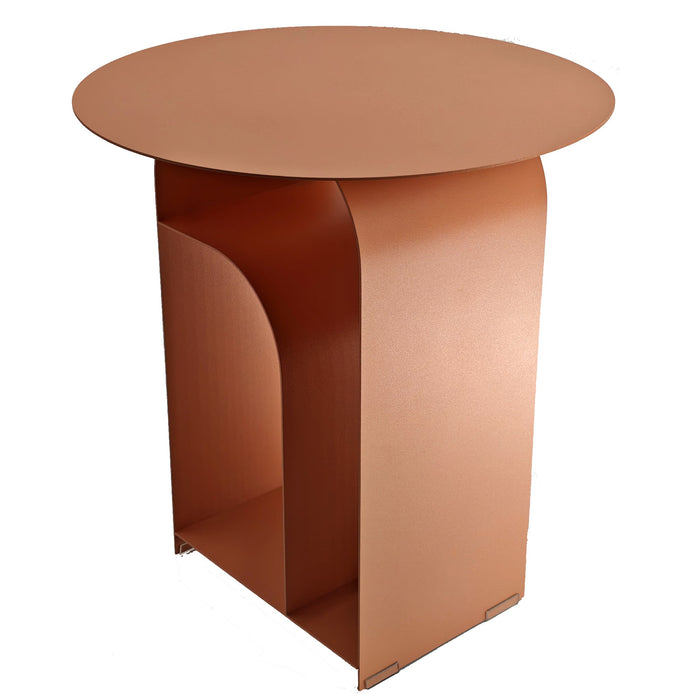 Orrica 38cm Round Side Table - Blush