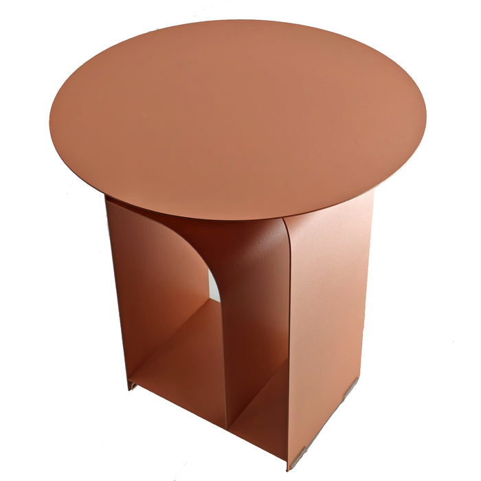 Orrica 38cm Round Side Table - Blush