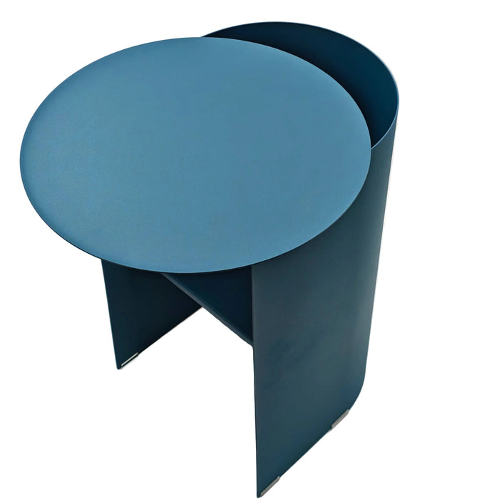 Solveta 38cm Side Table - Navy Blue
