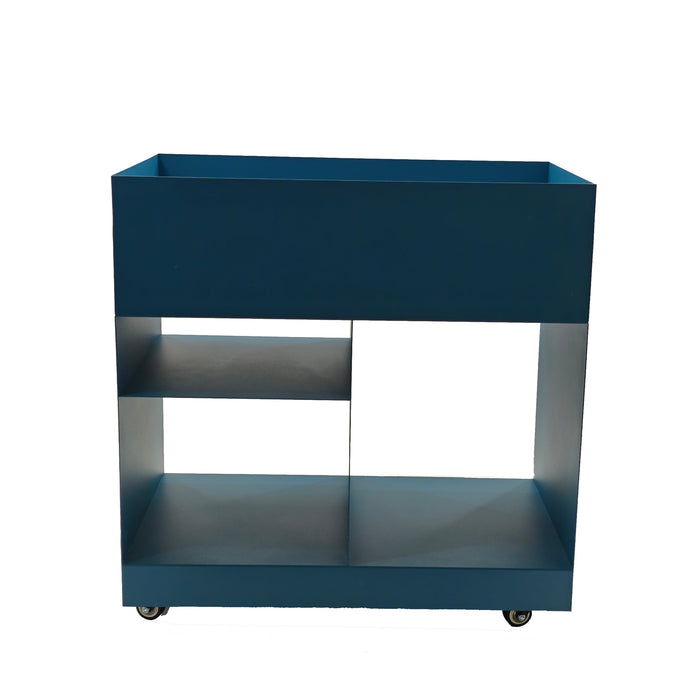 Breska 60cm Side Table - Navy Blue