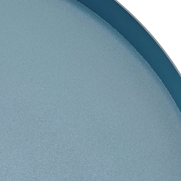 Morena 37cm Round Side Table - Navy Blue