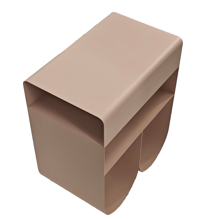 Orvieto 40cm Side Table - Smoky Pink