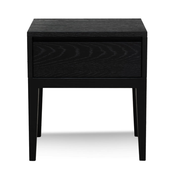 CST2843-CN - Bedside Table - Black Oak