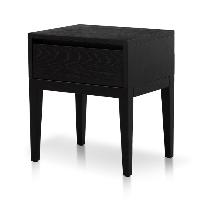 CST2843-CN - Bedside Table - Black Oak