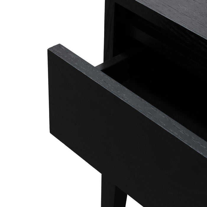 CST2843-CN - Bedside Table - Black Oak