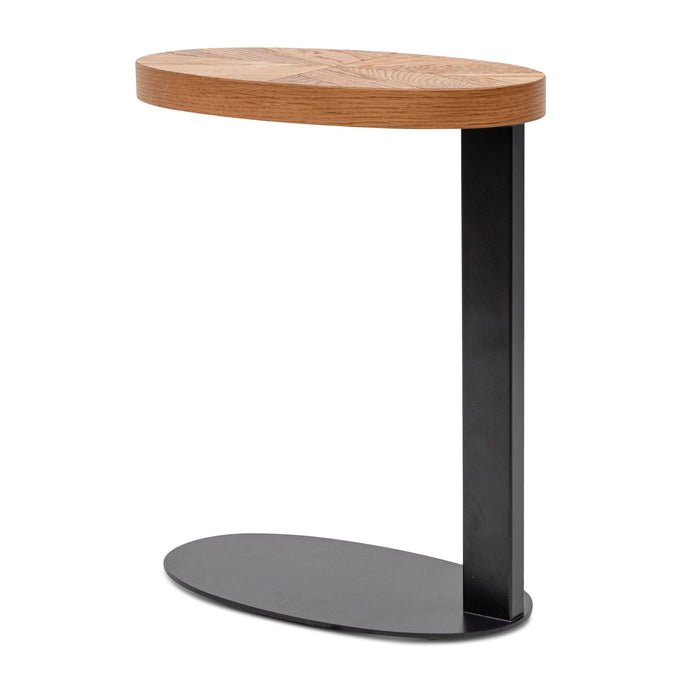 CST6991-VN Oval Side Table - European Knotty Oak