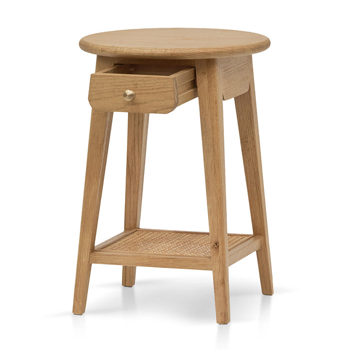 CST8136-NI Round Side Table - Natural