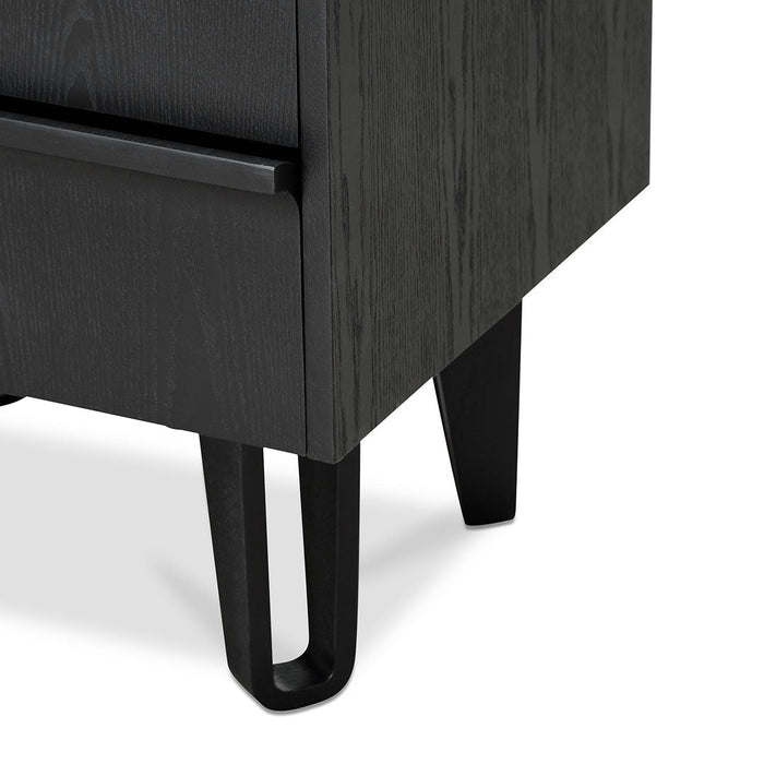 CST8244-DR Bedside Table - Full Black