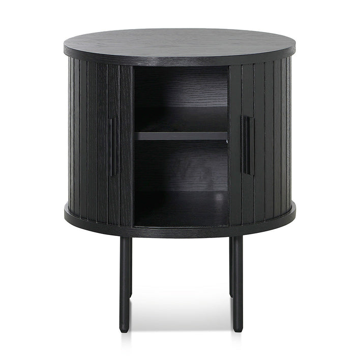 CST8443-KD Side Table - Full Black