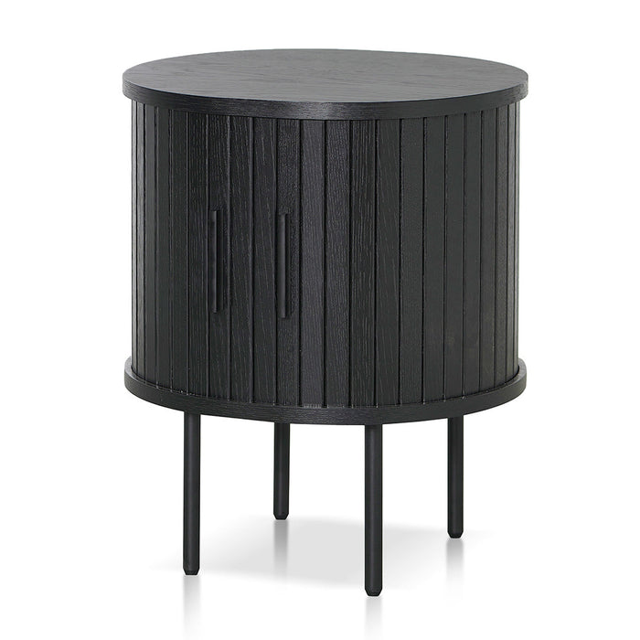 CST8443-KD Side Table - Full Black