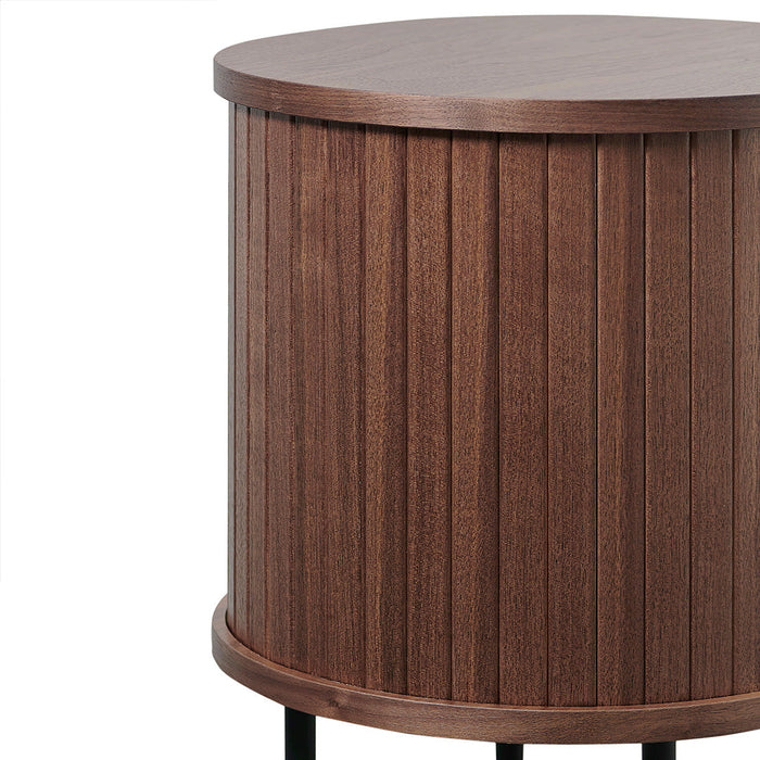 CST8444-KD Side Table - Walnut