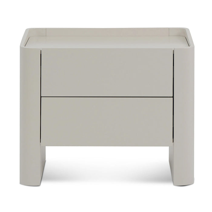 CST8454-IG Bedside Table - Light Grey