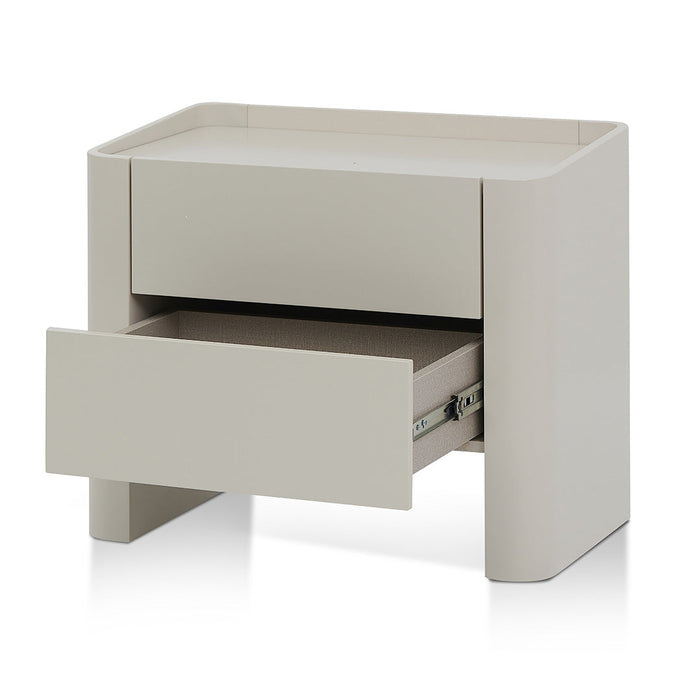 CST8454-IG Bedside Table - Light Grey