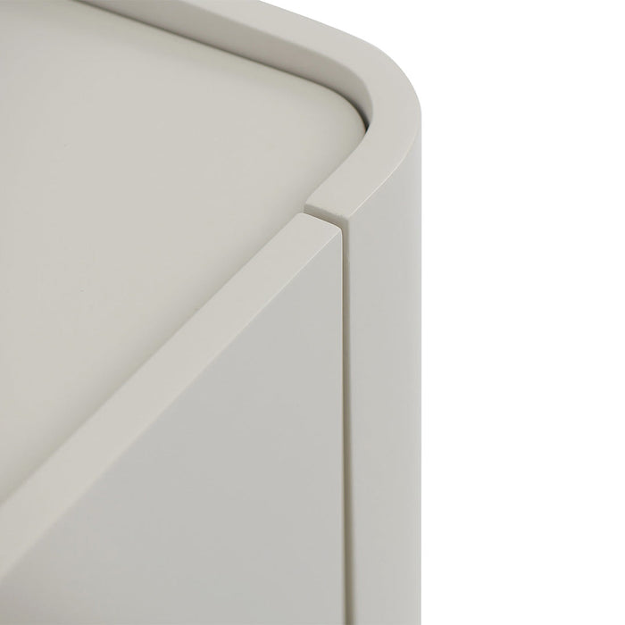 CST8454-IG Bedside Table - Light Grey