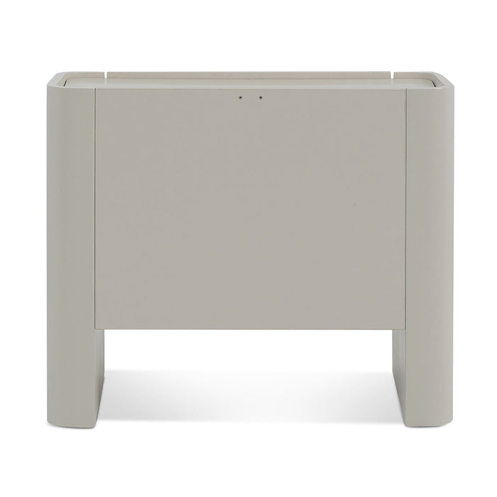 CST8454-IG Bedside Table - Light Grey