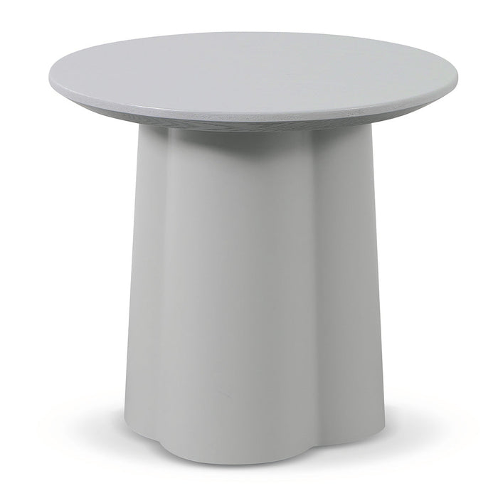 CST8495-SD Round Side Table - Light Grey