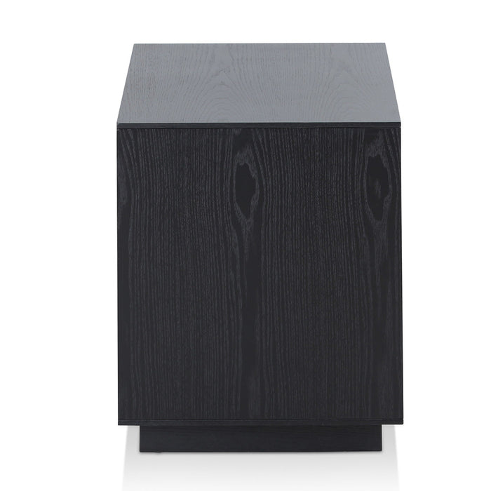 CST8577-DW Bedside Table - Full Black