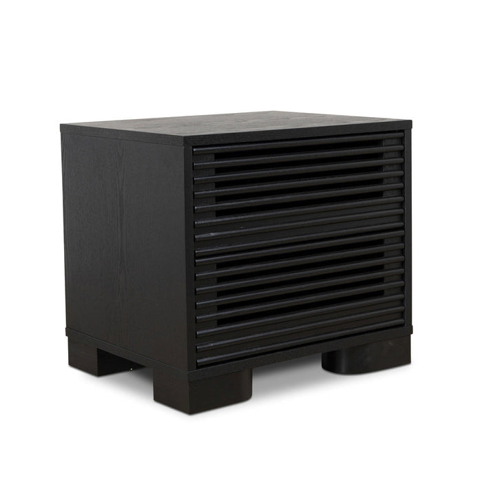 CST8630-DW Bedside Table - Full Black