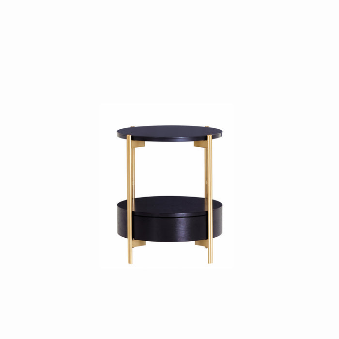 CST8643-IG - Side Table - Black