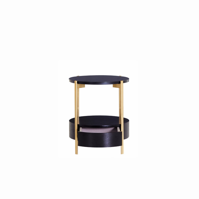 CST8643-IG - Side Table - Black