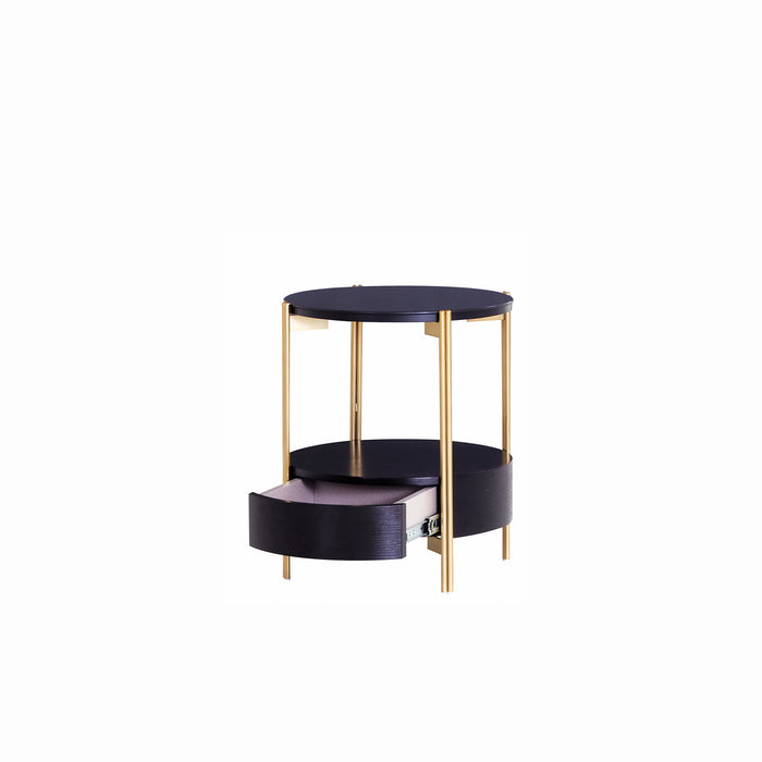 CST8643-IG - Side Table - Black