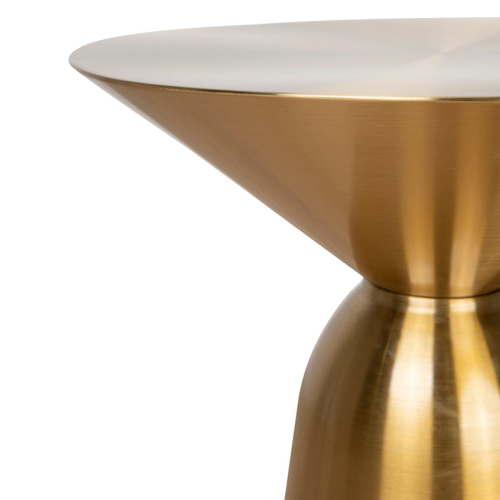 CST8799-NY 45cm Round Side Table - Gold