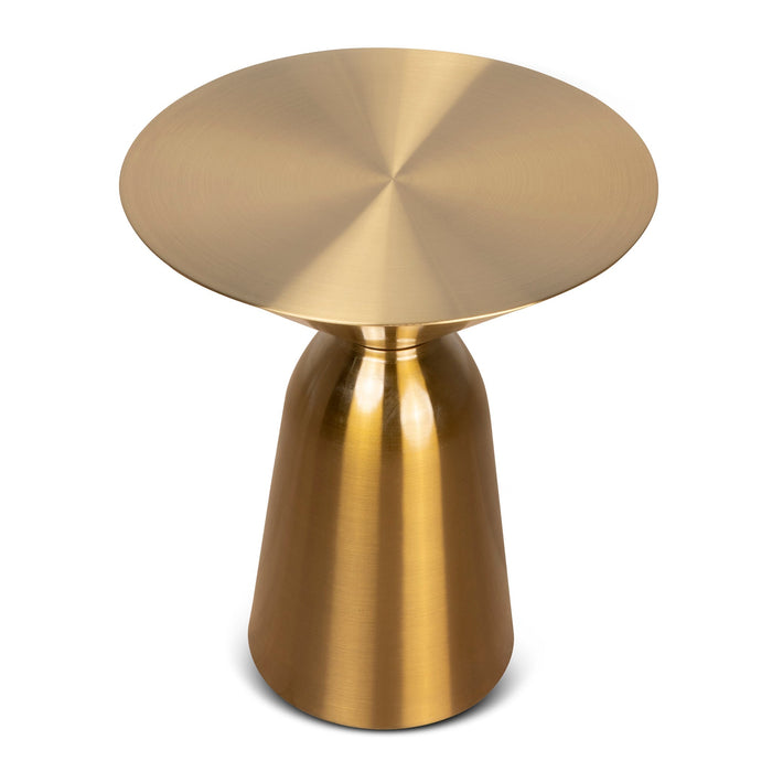 CST8799-NY 45cm Round Side Table - Gold