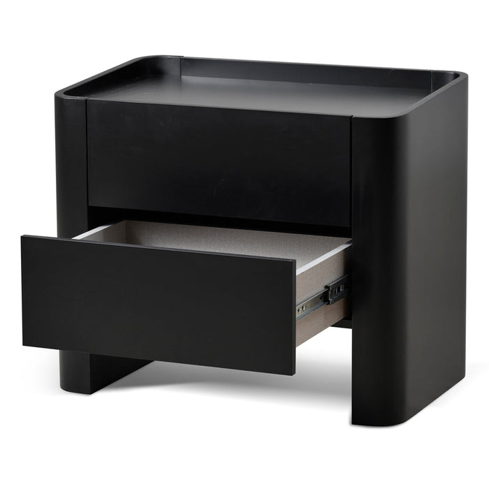 CST8849-IG Bedside Table - Matte Black