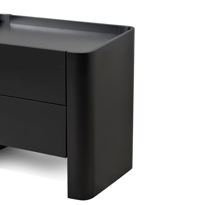 CST8849-IG Bedside Table - Matte Black