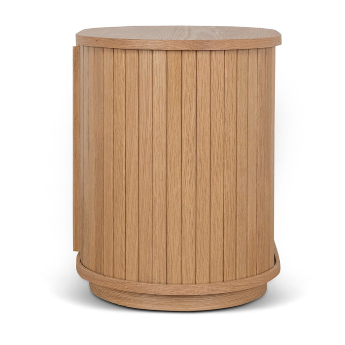 Linea 55cm Side Table - Natural