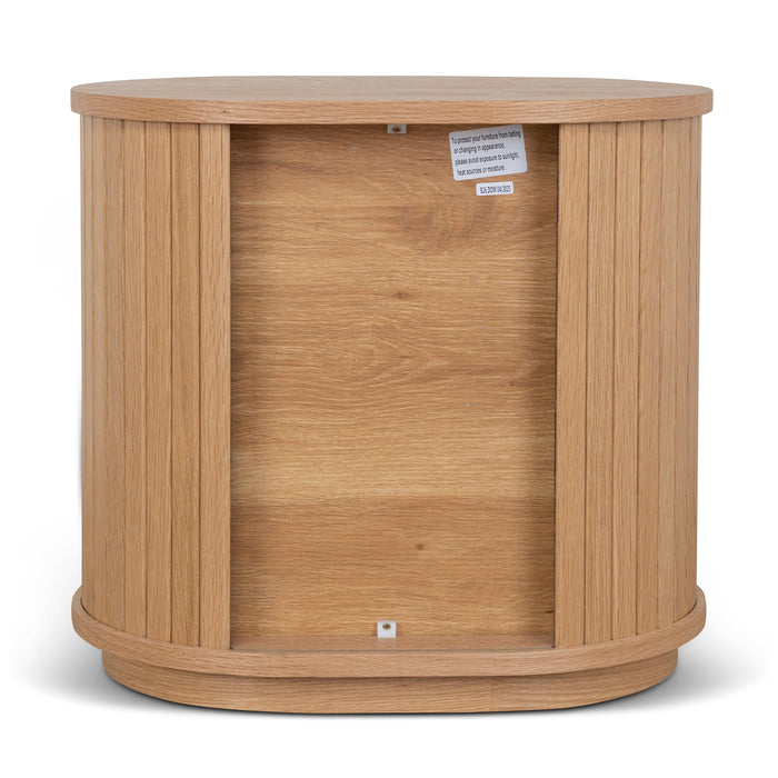 Linea 55cm Side Table - Natural