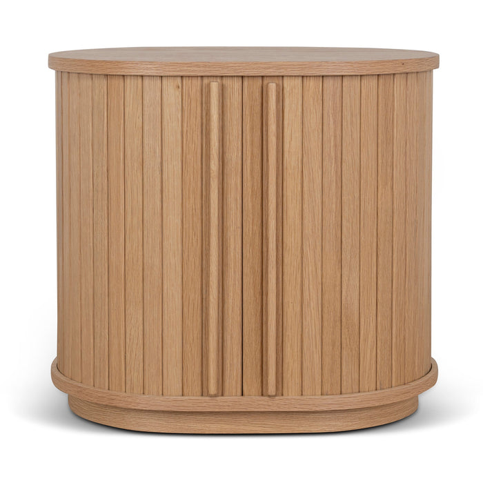 Linea 55cm Side Table - Natural