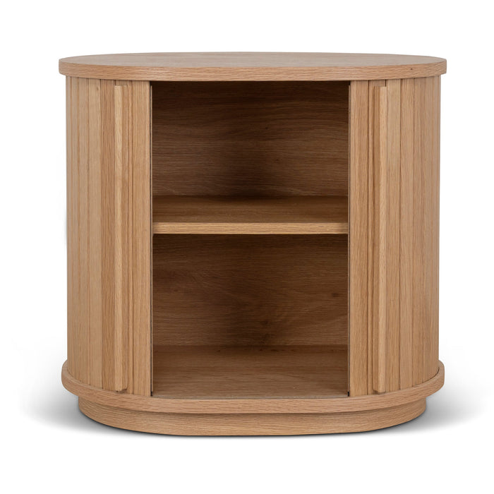 Linea 55cm Side Table - Natural