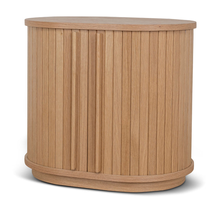 Linea 55cm Side Table - Natural