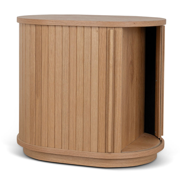 Linea 55cm Side Table - Natural