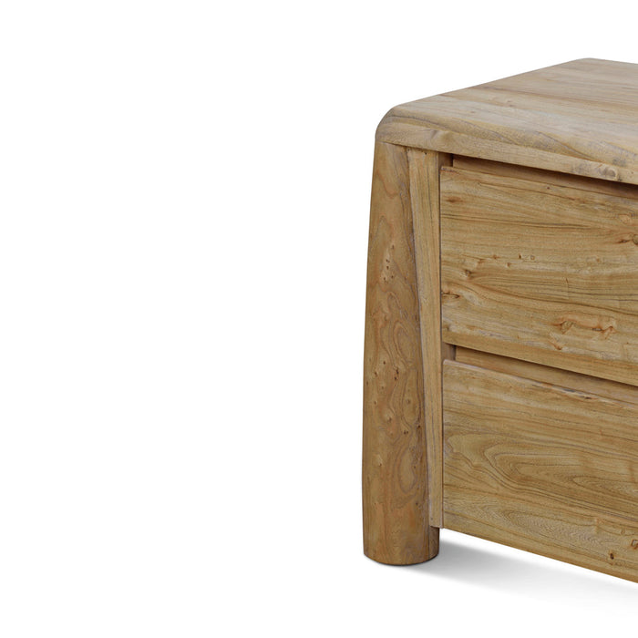 CST8944 55cm Bedside Table - Natural