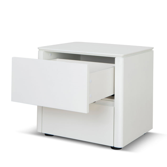 CST8974-CN Bedside Table - White Oak Veneer