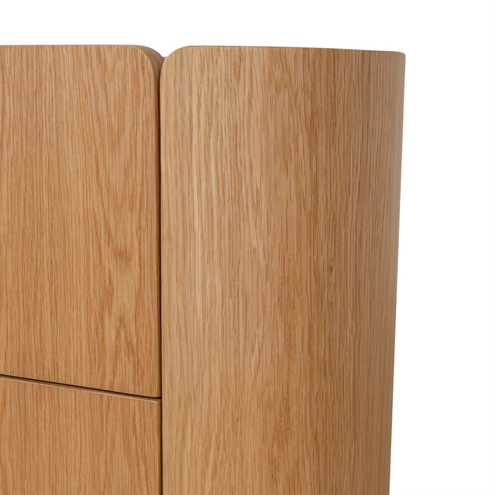 CST8980-CN 60cm Bedside Table - Natural Oak