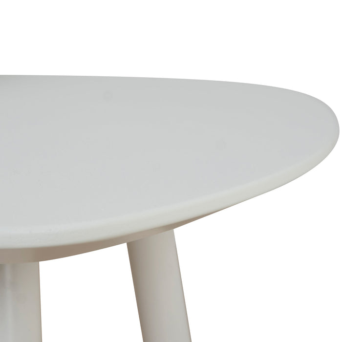 Set of 2 - CST8986-KD Side Table - White