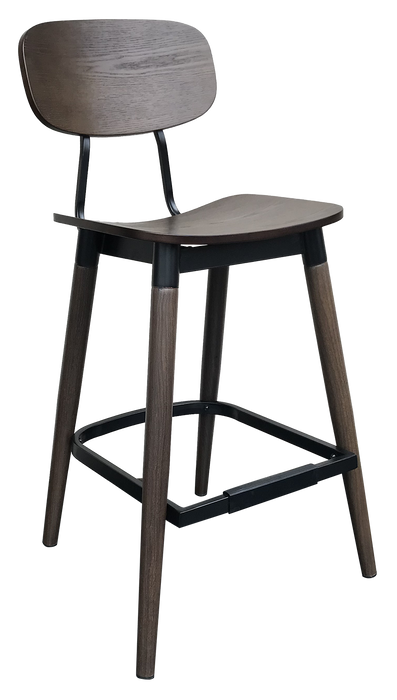 Stool Vintage Metal Black