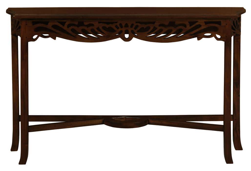 Jepara Carved Hall Table - Large (Mahogany)