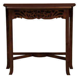 Jepara Carved Hall Table (Mahogany)