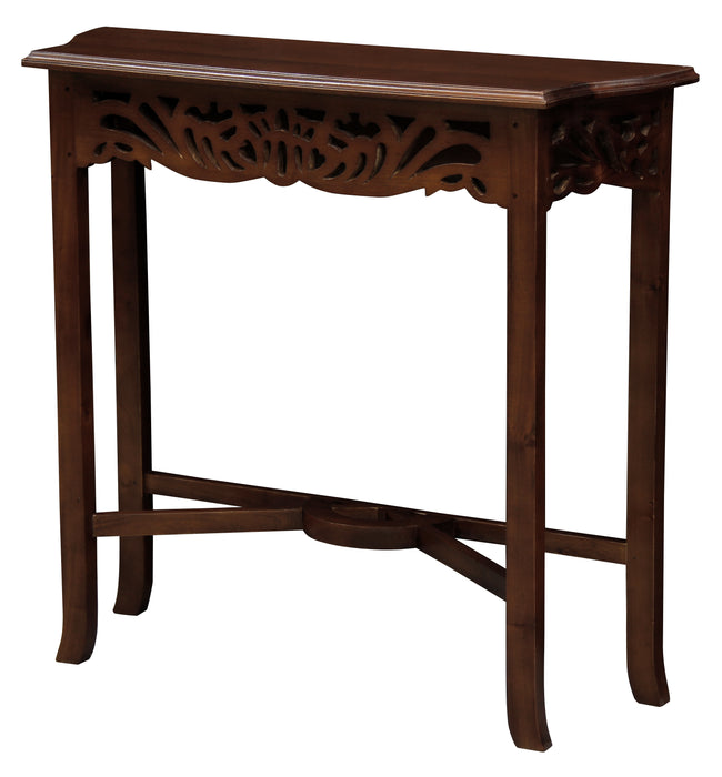 Jepara Carved Hall Table (Mahogany)