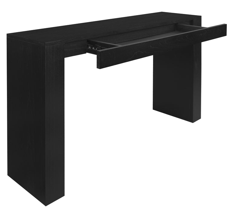 Hudson Console Table (Black) - Wood