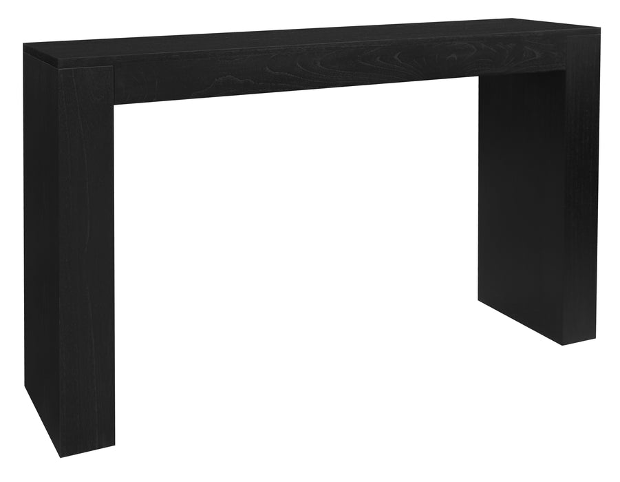 Hudson Console Table (Black) - Wood