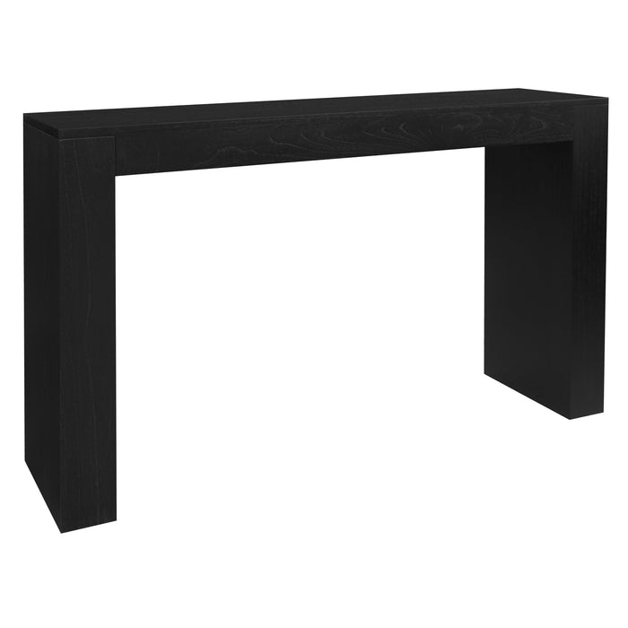 Hudson Console Table (Black) - Wood
