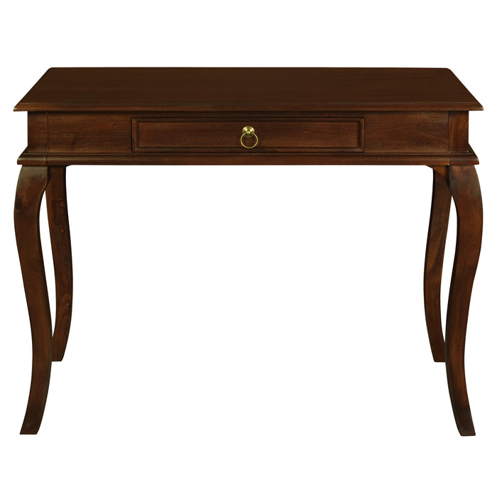 Queen Ann 1 Drawer Sofa Table (Mahogany)